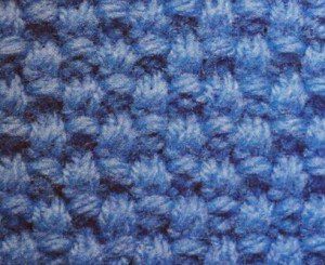 Blanket Moss Stitch