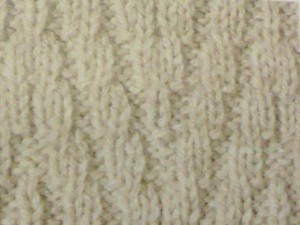 Elongated Chevron Stitch