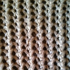 Ribbed Mesh Stitch
