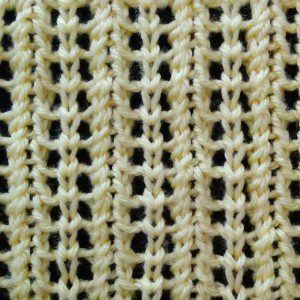 Vertical Feathered Lace Stitch - Purl Avenue