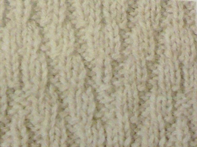 Elongated Chevron Stitch