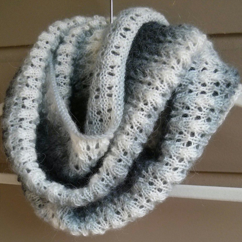 Lace and Mohair Scarf