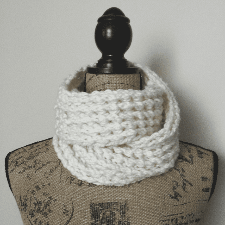 Ridge Lace Scarf