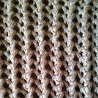Ribbed Mesh Stitch