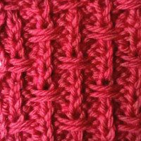 Broken Rib Slip Stitch