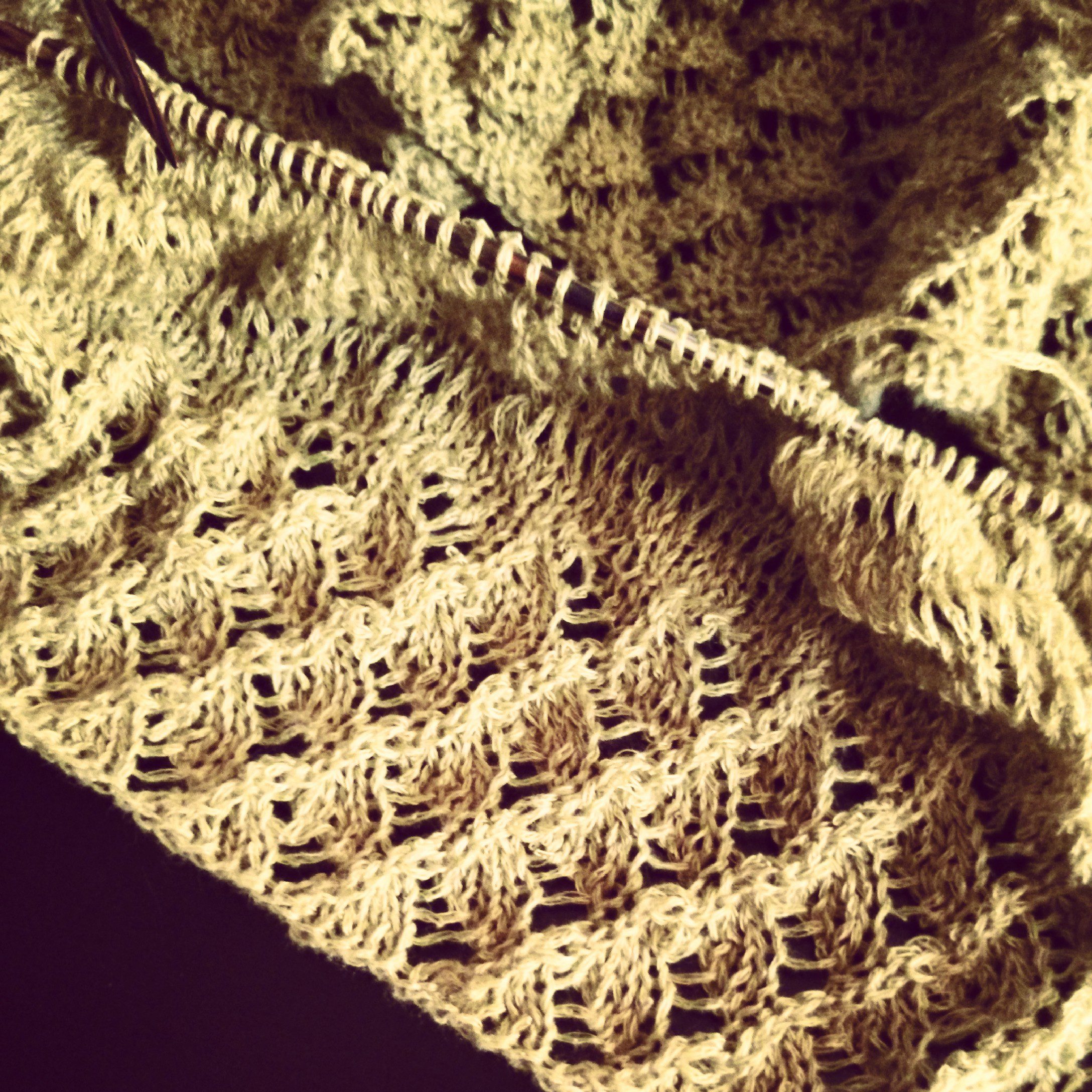 spring lace scarf