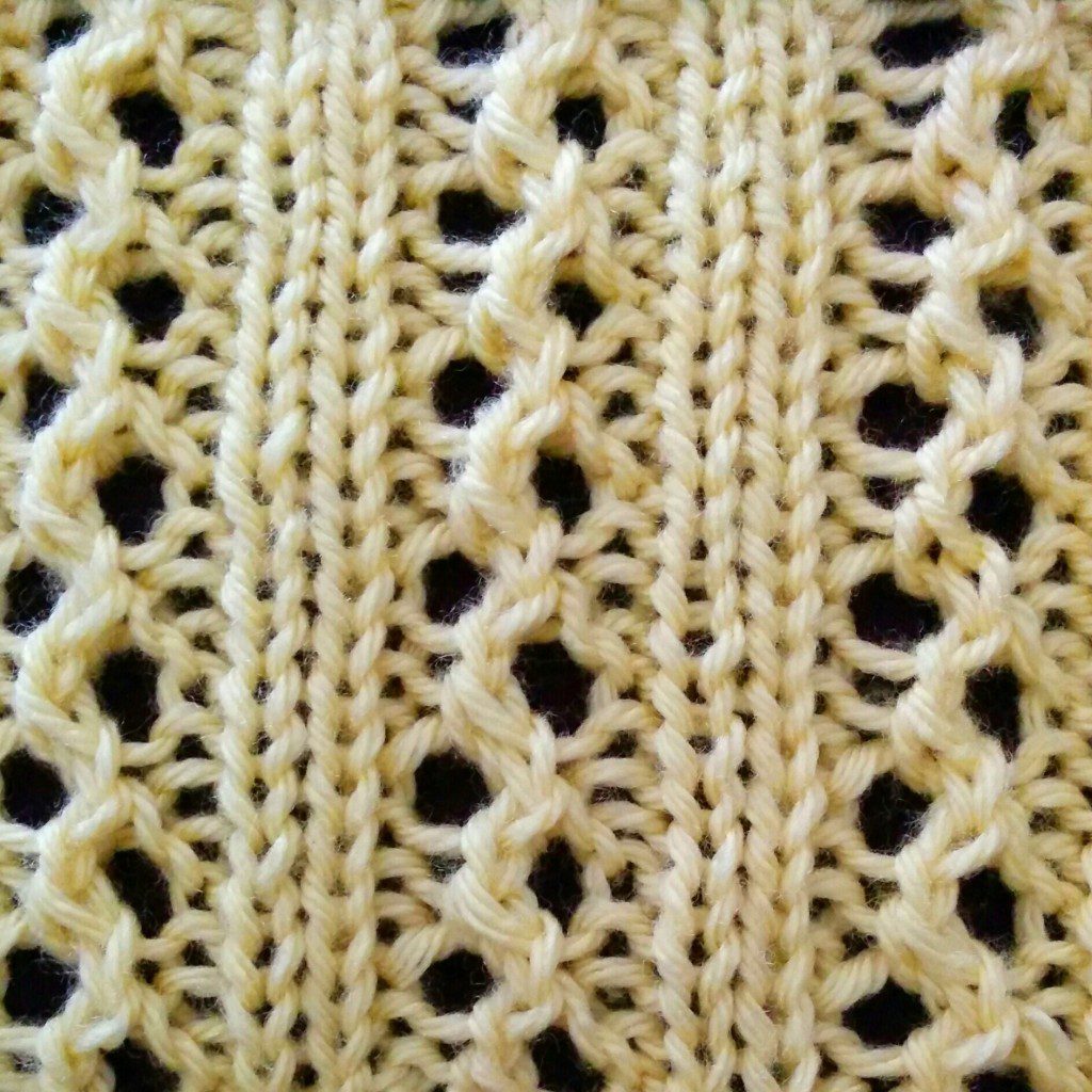 Ribs and Eyelets Stitch