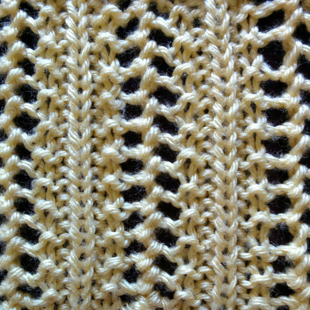 Elaborate Vertical Lace Stitch - Purl Avenue