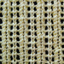 Vertical Feathered Lace Stitch - Purl Avenue