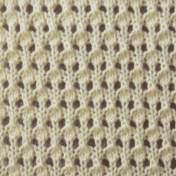 Speckled Lace Knit Stitch