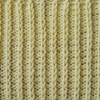 Ribbed Slip Stitch