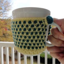 Speckled Slip Stitch Cup Cozy