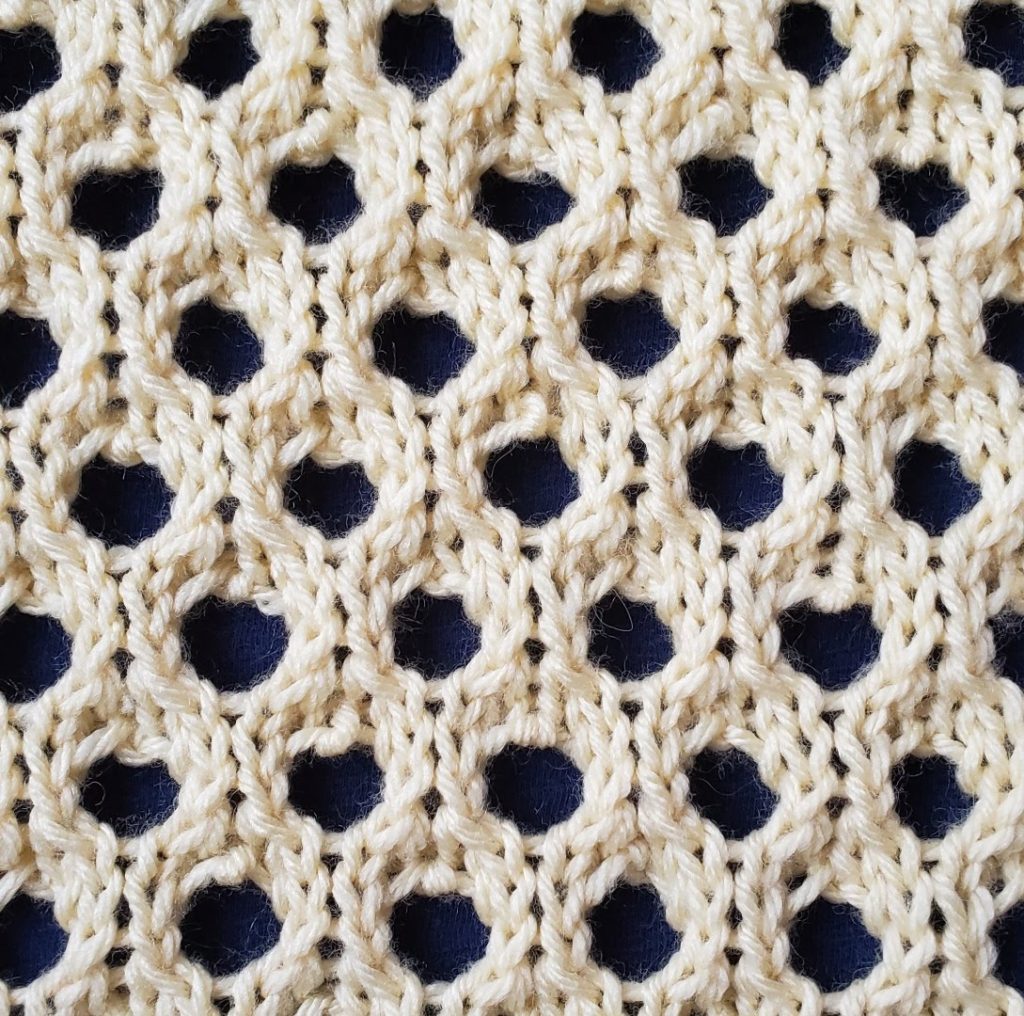 Eyespot Lace Stitch