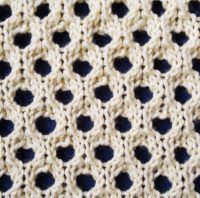Eyespot Lace Stitch