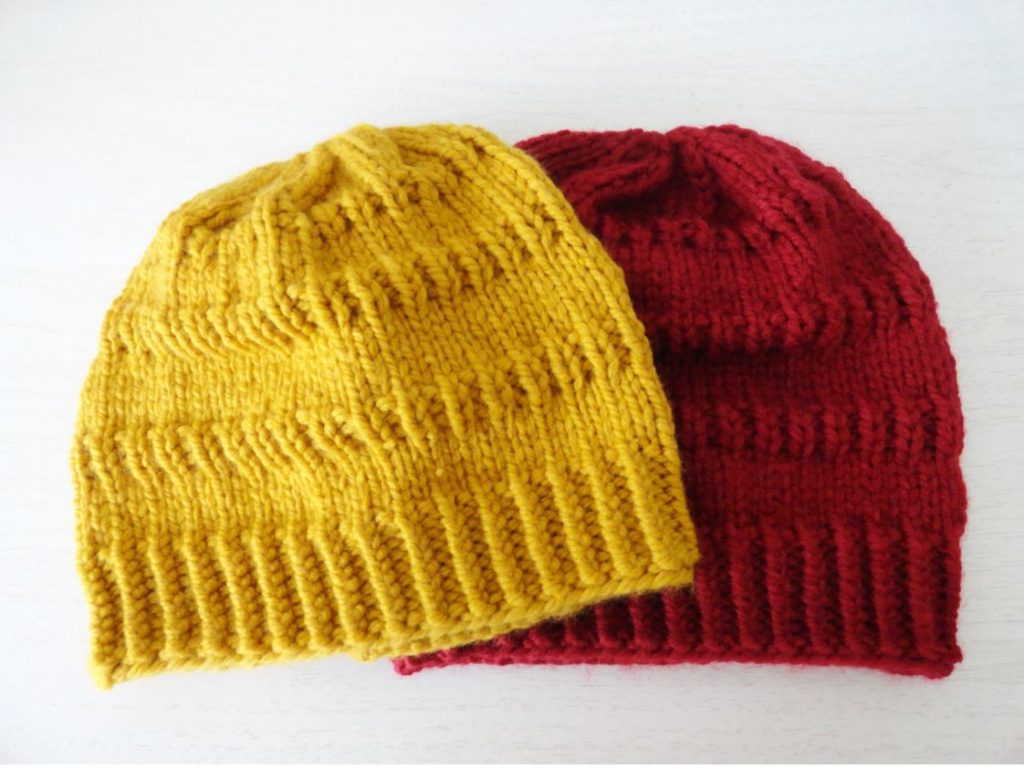 knitted beanie