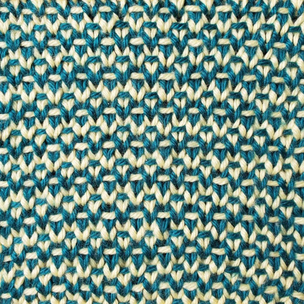 Two Color Half Linen Stitch