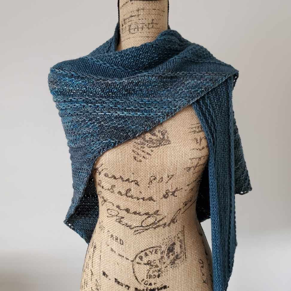Riley Triangle Shawl wrap