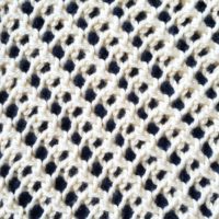 Diagonal Mesh Lace stitch