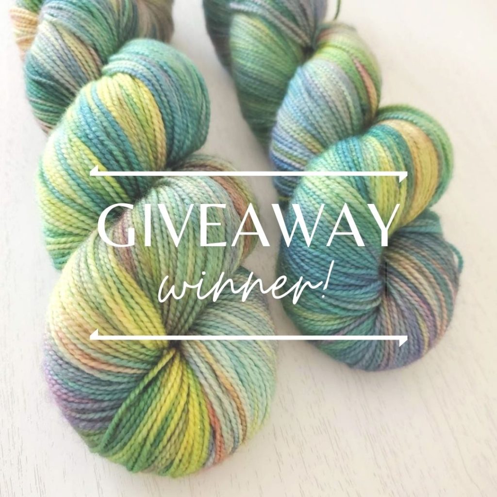 2021 Spring Giveaway Winner