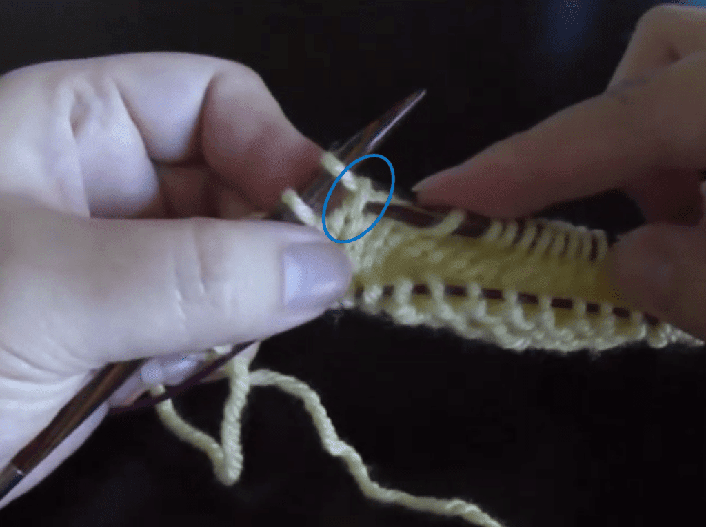 knit encroachment step 2.1