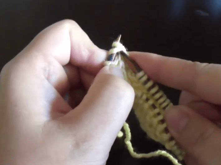 knit encroachment step 4