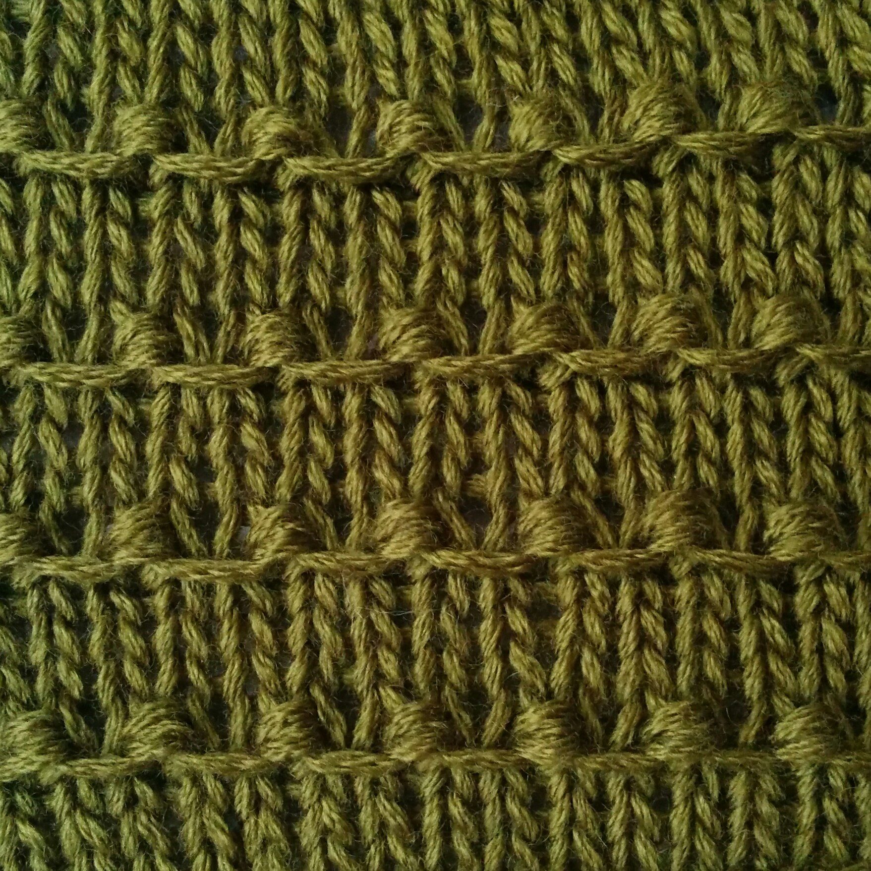 tiny bobbles stitch