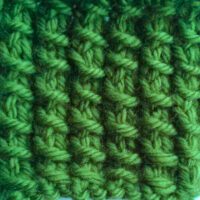 Bamboo-Stitch - in the round