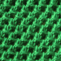 Irish Mesh Stitch - in the round | Purl Avenue