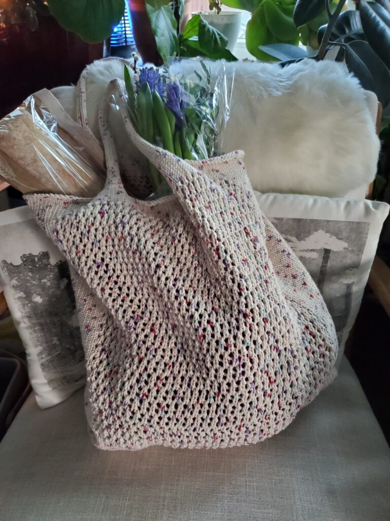 Knitted Cotton Market Bag 2