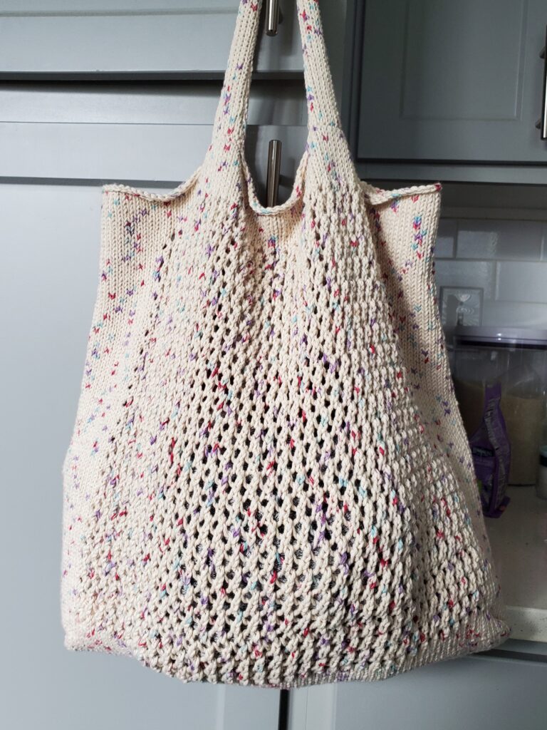 Knitted Cotton Market Bag