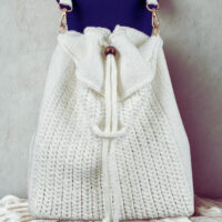 Orelia Drawstring Bucket Purse | Purl Avenue