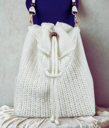 Orelia Drawstring Bucket Purse
