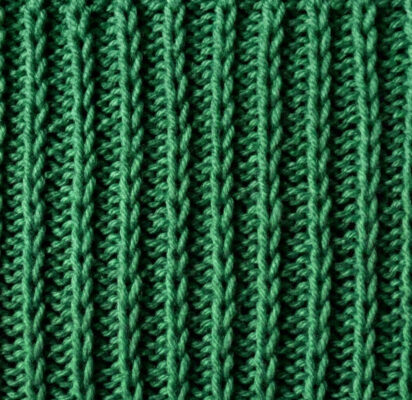 Ribbed slip stitch in the round edited