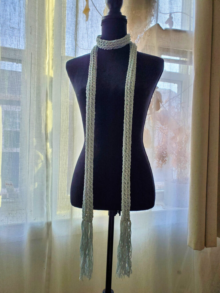 Skinny Lace Scarf Revisited