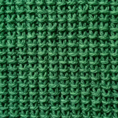 Jute Stitch – in the round