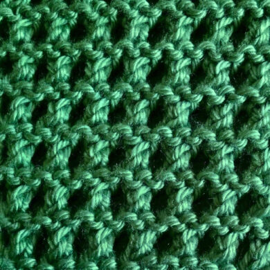 Tiny Columns Stitch – in the round